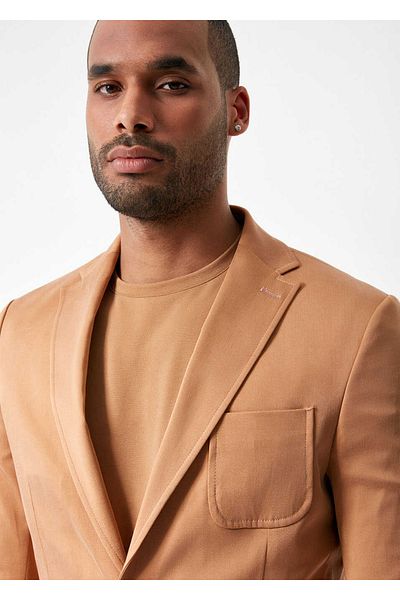 Boris Becker Camel Color Blazer Jacket