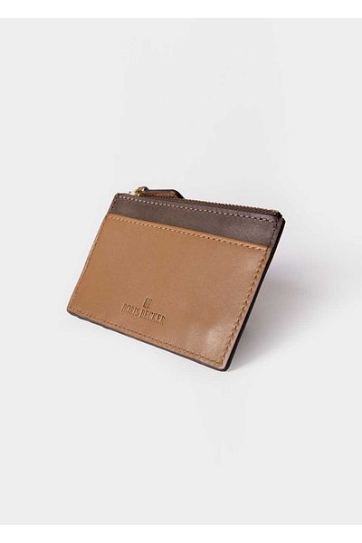 Boris Becker Brown Color Leather Card Holder