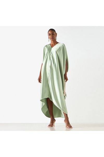 2Xtremz V-neck Maxi Kaftan Dress