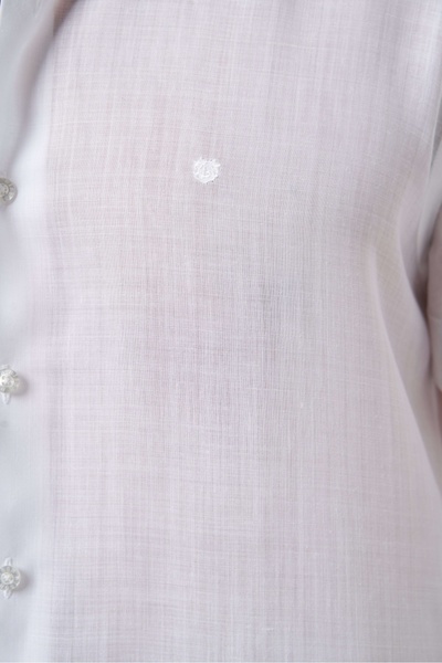 Bisse Regular Fit Uzun Kollu Beyaz Klasik Erkek Gömlek