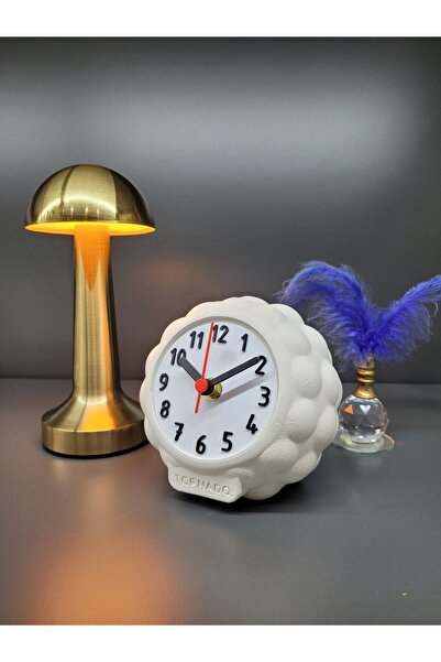 TORNADO DİZAYN Bubble Beton Saat Sessiz Mekanizmalı Tornado