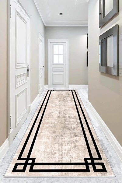 Confidence Home قاعدة قابلة للغسل في الغسالة ومضادة للانزلاق ومقاومة للبقع وقطع سجادة المطبخ الحديثة