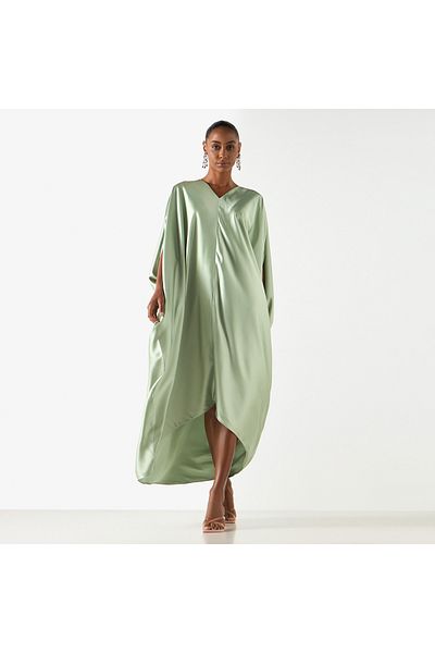 2Xtremz V-neck Maxi Kaftan Dress