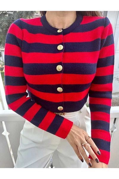 MODASPARK Women's Premium Crop Cardigan