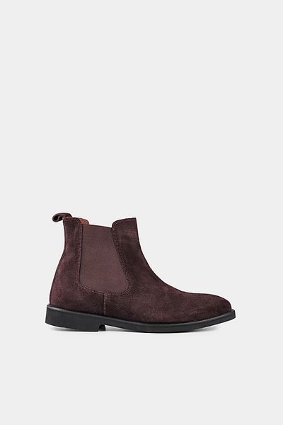 Bisse Men's Suede Boots BROWN
