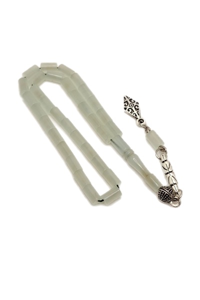 Han Ticarethane Gray Transparent Cutting Cut Airplane Glass Rosary
