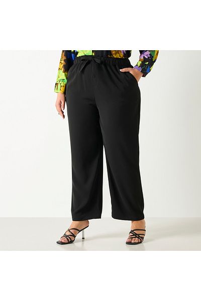 Ulla Popken WAIST TIE UP PANTS