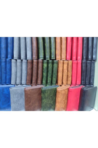 Lutti Snap Button Wallet Folding to Crazy Leather Type 3