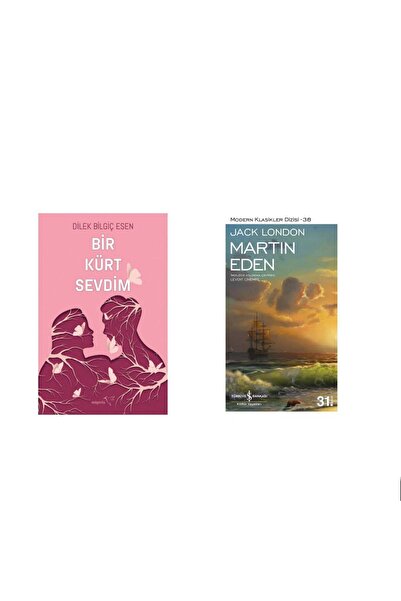 İthaki Yayınları Bir Kürt Sevdim - Dilek Bilgiç Esen Martin Eden - Jack London