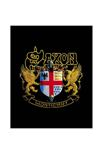 Z zepplin Saxon Lionheart Patch mare pe spate