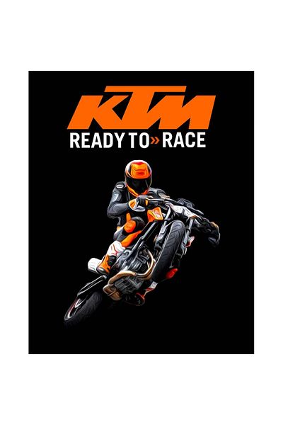 Z zepplin KTM Ready To Race Moto Big Back Patch