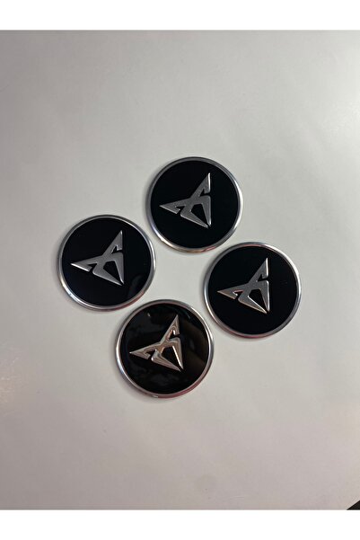 Genel Markalar CUPRA JANT LOGO YAPIŞTIRMA ETİKET AMBLEM SİYAH 60mm