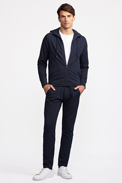 Edwards Erkek Lacivert Pamuklu Eşofman Takımı