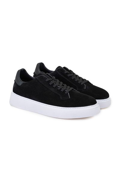 Desa Ανδρικά δερμάτινα casual παπούτσια Shaw Black