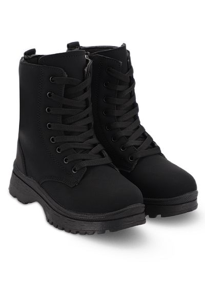 Esem Γυναικείες μπότες Henda Black Nubuck