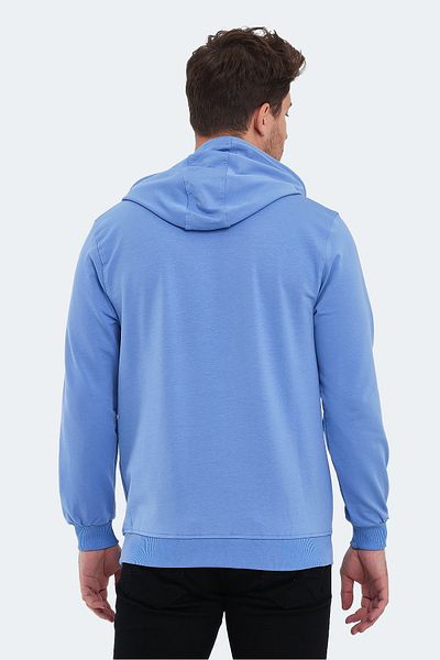 Slazenger Мъжки тюркоазен суитшърт - Obra In