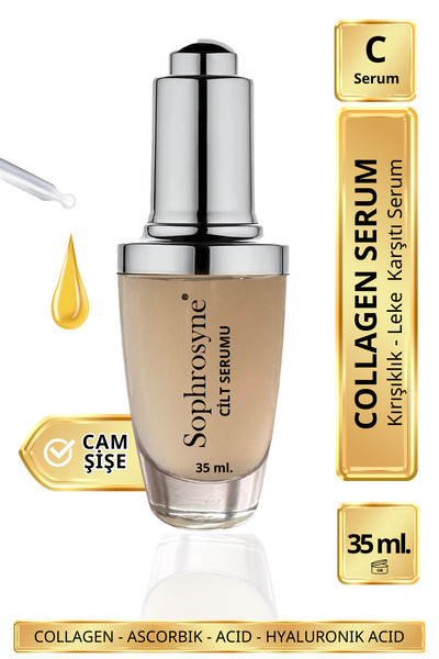 sophrosyne C Vitamin Serum Leke Karşıtı & Kırışıklık Karşıtı Kolajen 35 ml ( ...