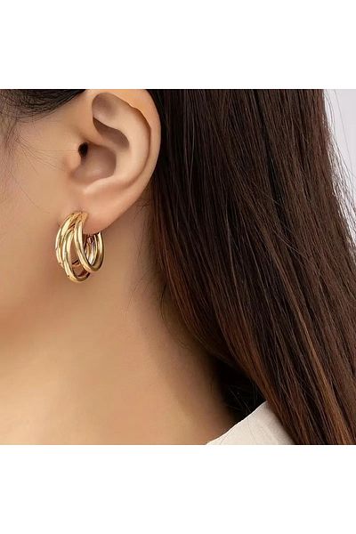 Ayzen Hoop Earrings