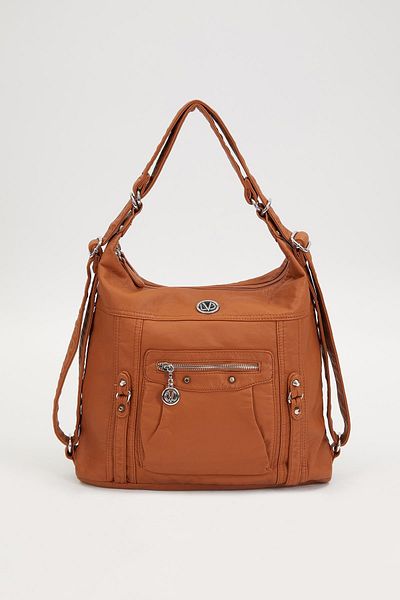 Levidor Shoulder Bag with Orange Pocket
