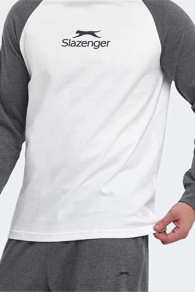 Slazenger Pascual In Erkek Pijama Beyaz