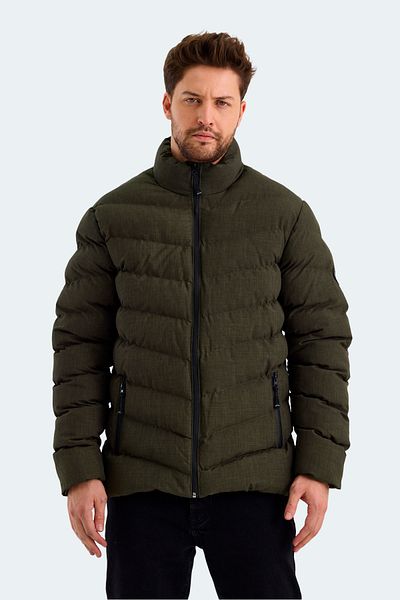 Slazenger Ανδρικό Χακί Παλτό & Παλτό - Head New In