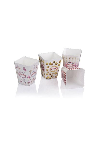 PERİBOİA Periboia Popcorn Corn Bucket - Square