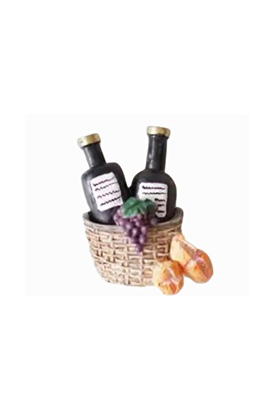 morlalem m Sepette Şişe Ekmek Magnet Silikon Kalıp K-502, Taş Tozu Sabun Alçı...