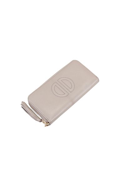Desa Kathleen Gray Women's Leather Wallet