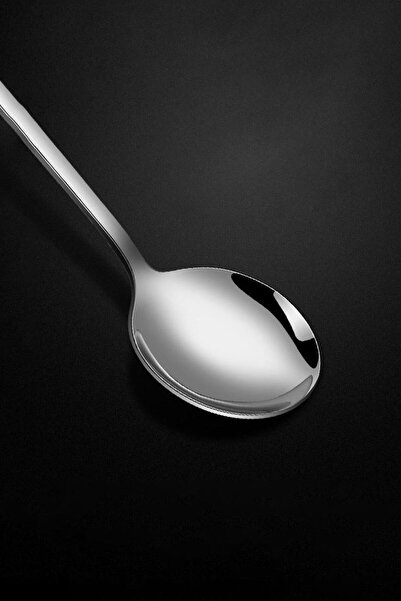 Chavin 1010 Steel 12 Pieces 18cm Long Dessert Latte and Ice Cream Spoon Cin510-12