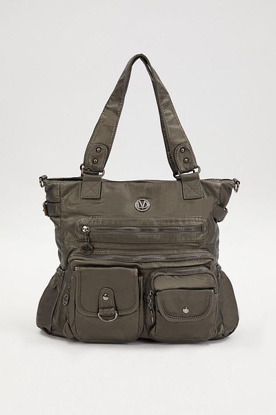 Levidor Gray Çepçik Detailed Shoulder Bag