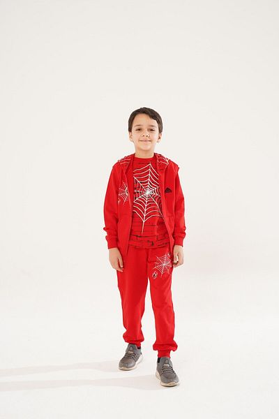 Gigas Polar Lighted Licensed Spiderman Kids Tracksuit Set,Spiderman Costume