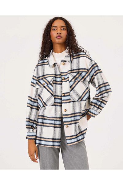 SEÇİL Cămașă casual albastră Select ( 242510014 )