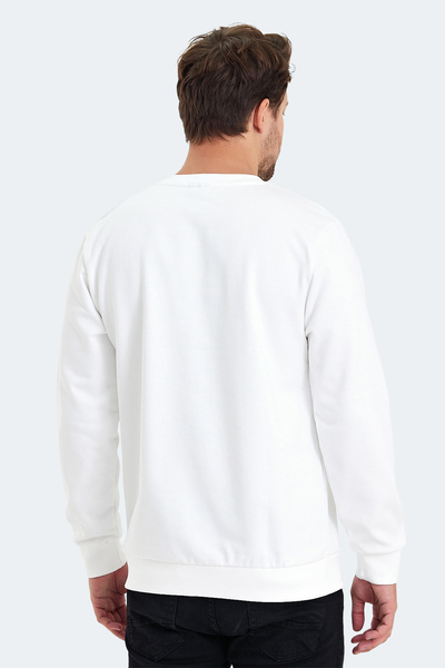 Slazenger Ανδρικό φούτερ Konnor In Λευκό