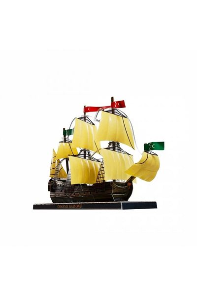 Quezzquality Ottoman Warship 3D Cardboard Model Puzzle Gift Jigsaw Puzzle