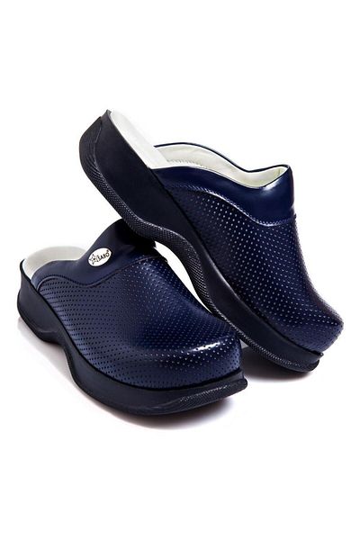 SABOTERLİK Navy Blue Color Orthopedic Model Doctor Slippers Nurse Slippers Παντόφλες Chef