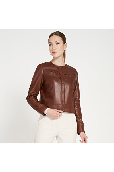 Desa Marry Konyak Kadın Deri Ceket