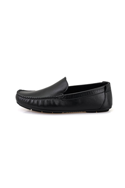 Desa Isaac Black Men's Leather Loafer