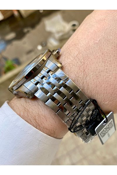 Reward Excellent Smoked Color Steel 5Atm Waterproof Men Wrist Watch Bracelet Gift