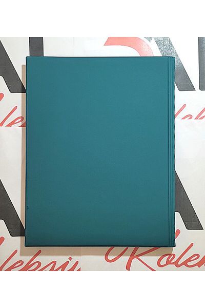 Lion Paper Coin Album, Large Size, 20 Pages with 120 Pieces Coin Capacity, Green Color