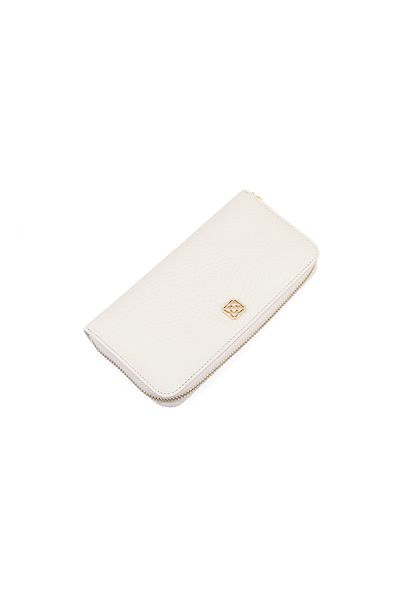 Desa Bibiana Beige Women's Leather Wallet