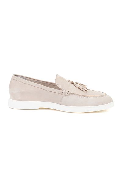 Desa Ανδρικό δερμάτινο loafer Miles Beige Nubuck