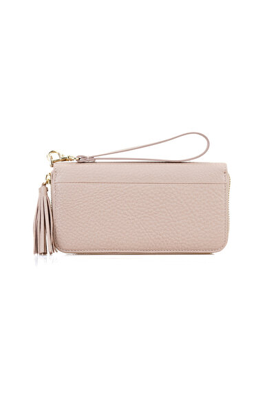 Desa Kathleen Beige Women's Leather Wallet