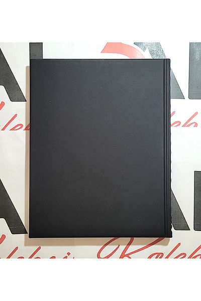 Lion Paper Coin Album, Large Size, 20 Pages with 120 Coin Capacity, Black Color