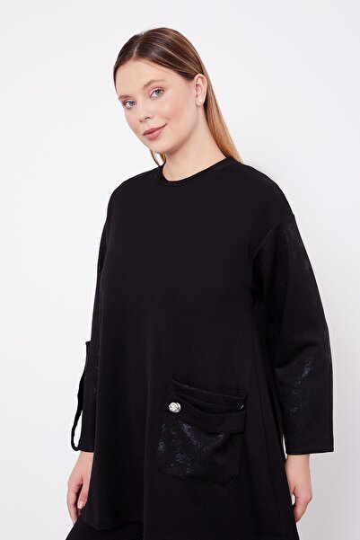 Levidor Siyah Varak Detaylı Spori Takım