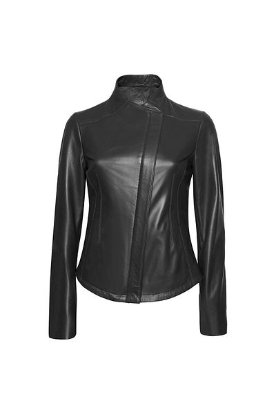 Desa Carel Black Women's Leather Jacket