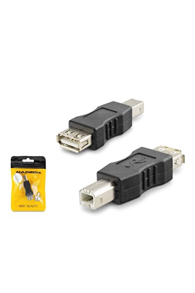 HADRON محول Hdx1354 USB-b (M) إلى USB (F) (طابعة) Siyah