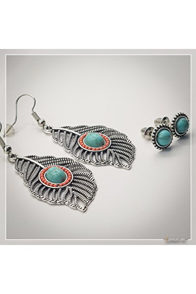 Z Jewelry Design Sumayan - Etnik Otantik Çok Kültürlü Bohem Güneş Küpe