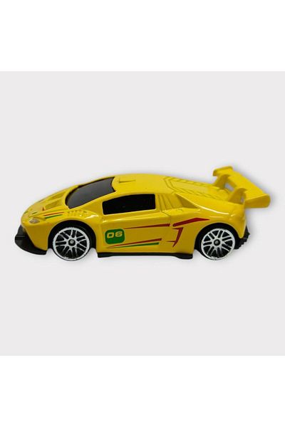 Angoravi Metal Mini Cars 8 cm - Yellow - 1