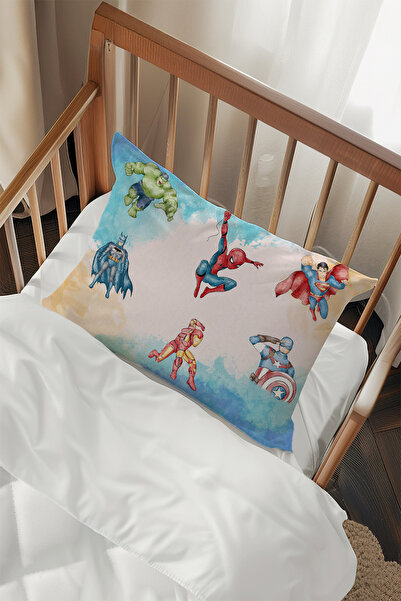 Marvel Superheroes Patterned 2 PillowcasesTLAYK-315