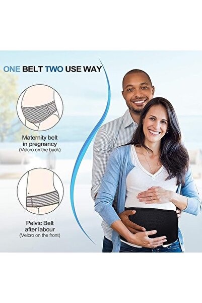 Arabest Maternity Pregnancy Support Belt,Adjustable Breathable Abdominal Supp...